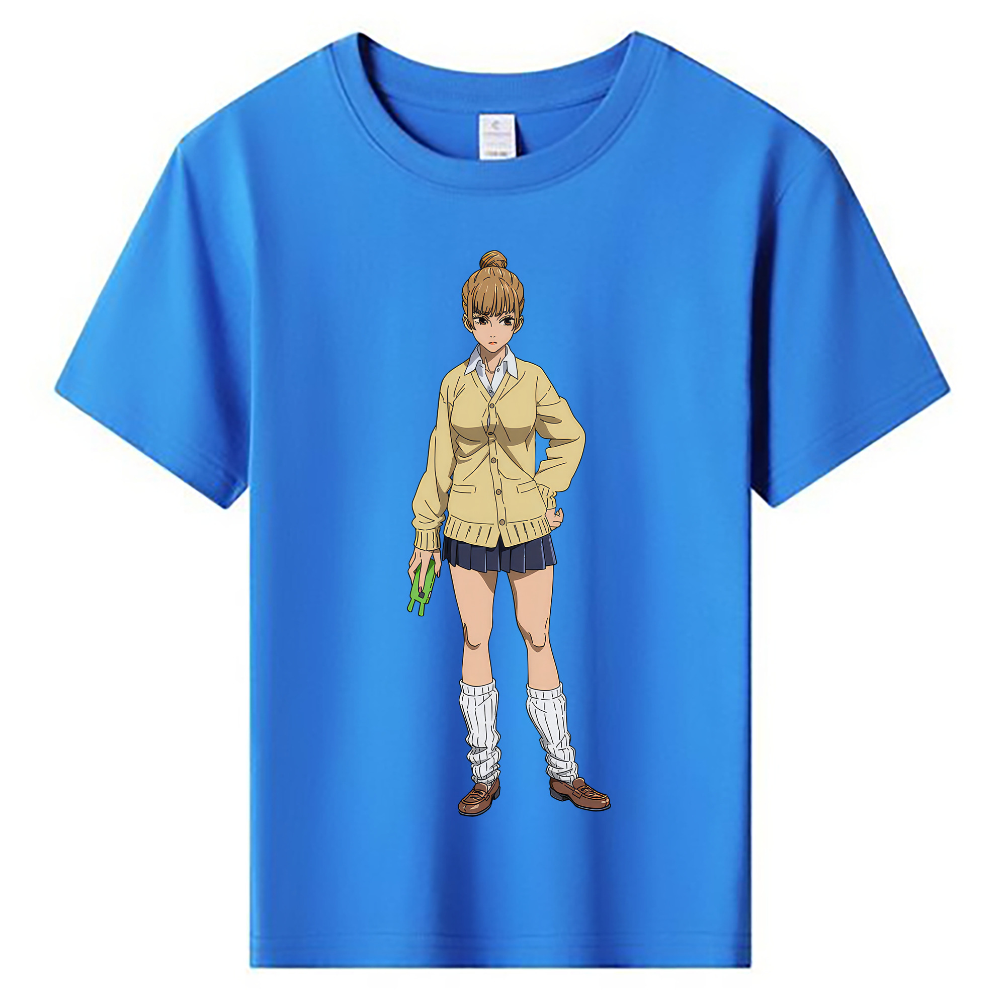 （画像用） 呪術廻戦 Jujutsu Kaisen 綿100％キッズTシャツ（フロントプリント）